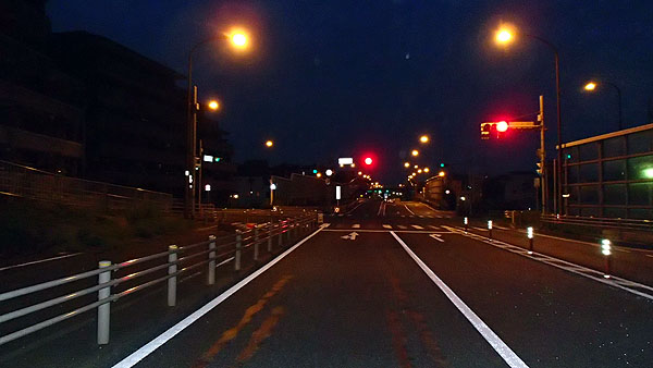 夜明け前に出発